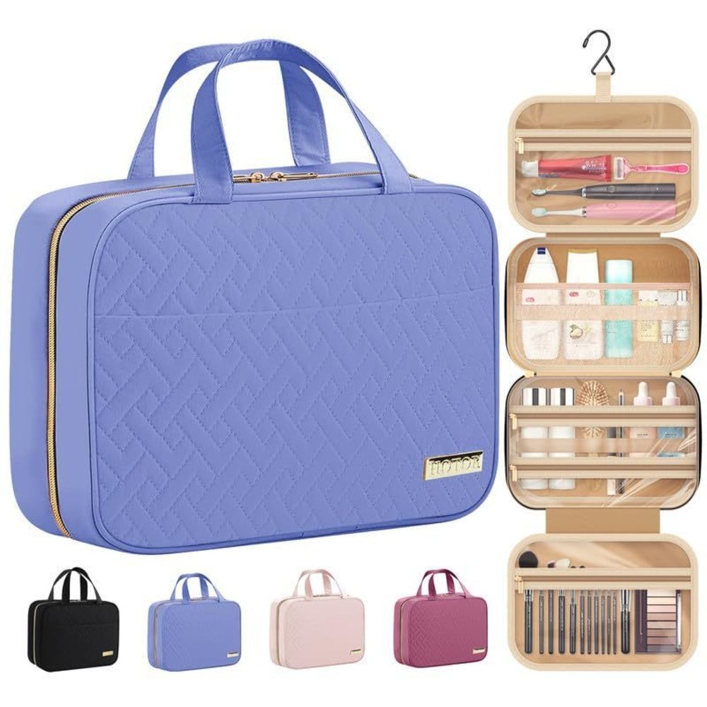 Travel Toiletry Bag W/hanging Hook - Spacious Toiletry Bag Essentials For🌺